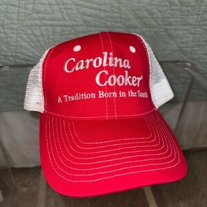 Red Mesh Trucker Hat